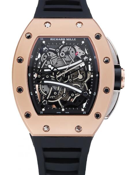 Richard Mille Replica Watch Gold RM 61-01 Yohan Blake